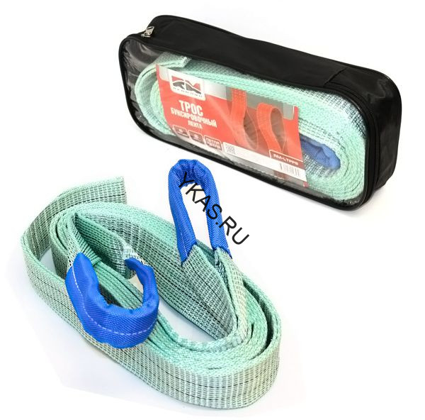 Трос буксировочный  "RedMark" лента (6 м 8 т.) петля/петля