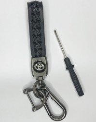 Брелок кожа LUX  LEXUS  Черный