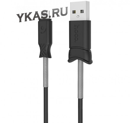 Кабель HOCO  USB - micro USB (1м)  черный X24
