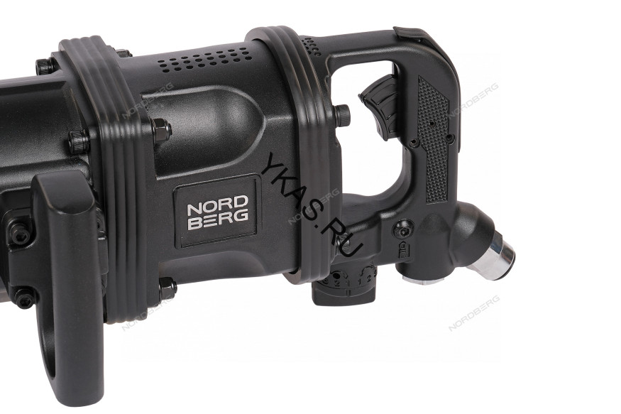 Ударный пневмогайковерт NORDBERG NP18300 с коротким валом (1", 3600 Нм)