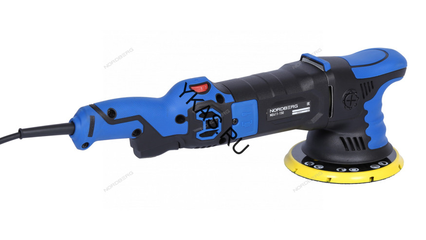 Полировальная машинка эксцентриковая NORDBERG NE411-150 (Ø диска 150 мм, 2000-4800 об/мин, 1000 Вт)
