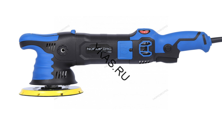 Полировальная машинка эксцентриковая NORDBERG NE411-150 (Ø диска 150 мм, 2000-4800 об/мин, 1000 Вт)