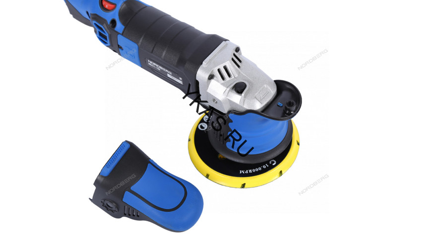 Полировальная машинка эксцентриковая NORDBERG NE411-150 (Ø диска 150 мм, 2000-4800 об/мин, 1000 Вт)