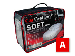 Тент автом.  CF  "SOFT  A" HB с ПОДКЛАДКОЙ серебр. 382x146x116см