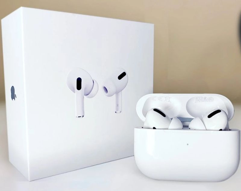 Наушники PODS PRO  (AAA) вкладиши, Bluetooth, с активным шумоподавлением, белый