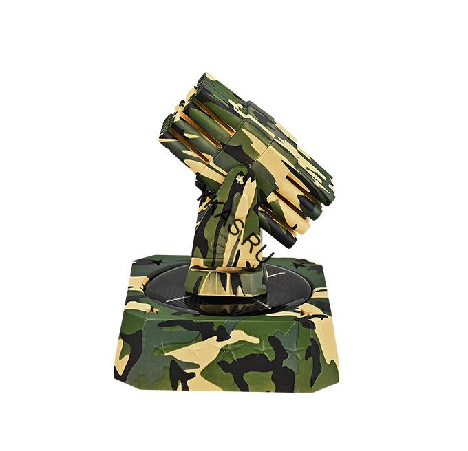 Игрушка на торпедо ПВО, вращается от солнечной энергии с освежителем