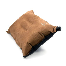Подушка самонадувающаяся "СЛЕДОПЫТ" 46x30x8cм, премиум, цв. коричневый