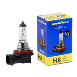 Автолампа GOODYEAR  12V  Н8  35W  PGJ19-1  (картон)