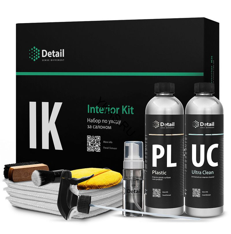 DETAIL  Набор по уходу за салоном IK "Interior Kit"