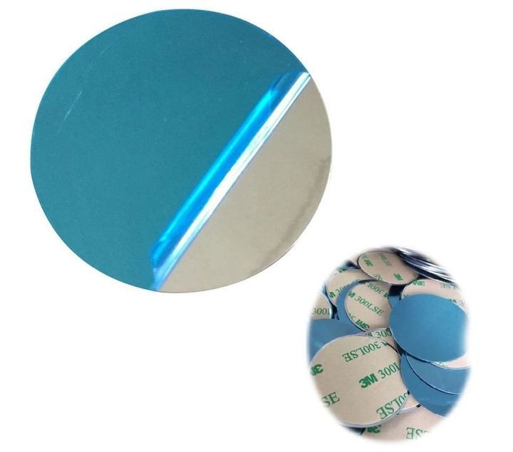 Диск для  магнитного держателя (метал)  Хром (1шт)