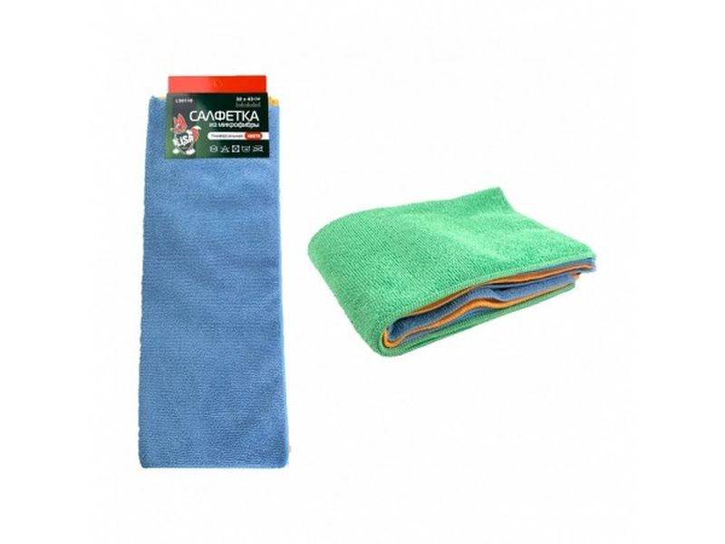 Микрофибра  "Li-Sa", (32х43см)  (4шт.)  плотность 200г/м2 (LS0110)