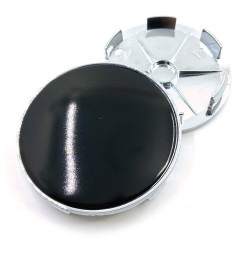 Заглушка (колпачок) на литой диск D68, наружн. d=68мм, внутр. d=65мм черный