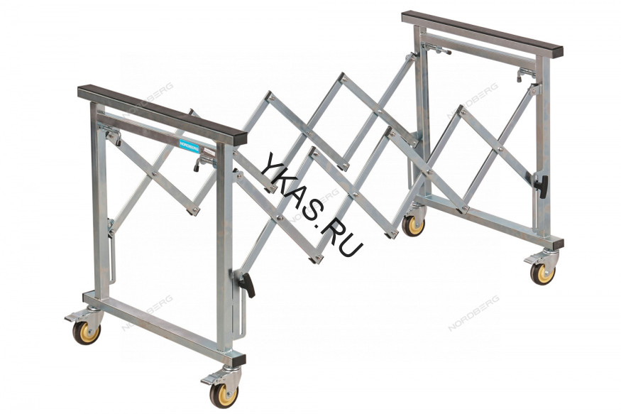 Мобильный раздвижной стенд NORDBERG S4 для ремонта больших деталей раздвижной