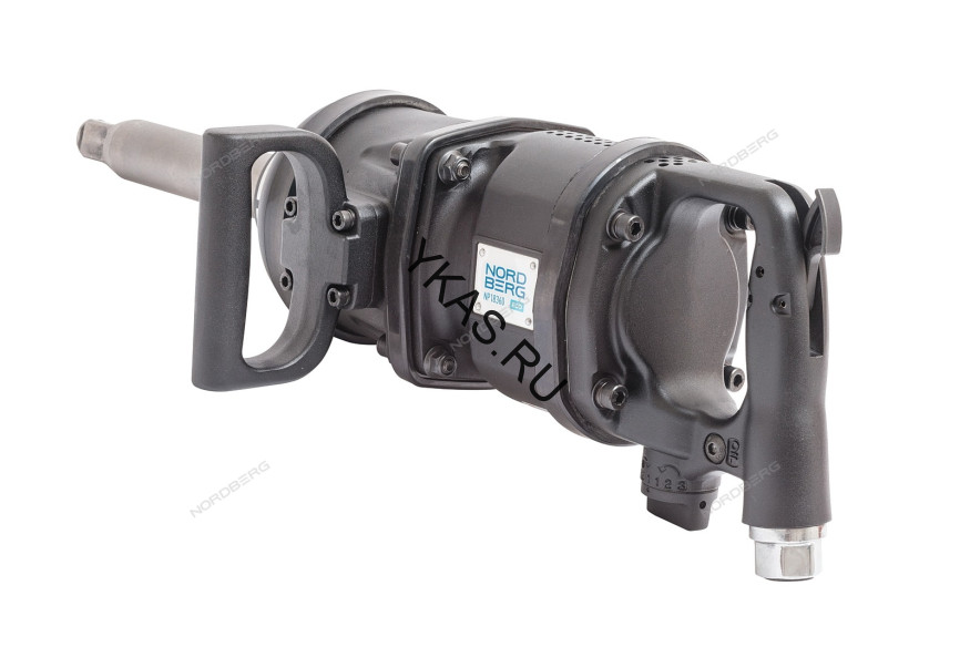 Ударный пневмогайковерт NORDBERG NP18360 для грузовых автомобилей (1", 3600 Нм) 
