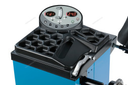 Балансировочный станок NORDBERG 4523N1 с автоматическим вводом 2-х параметров, лазером и автостопом