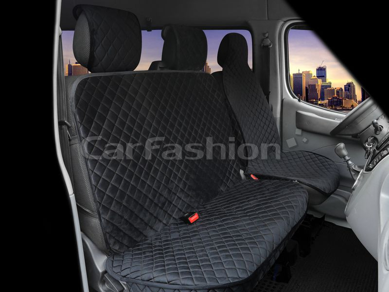 Накидка «TRANSIT VAN»  Черный/Черный/Черный (велюр)