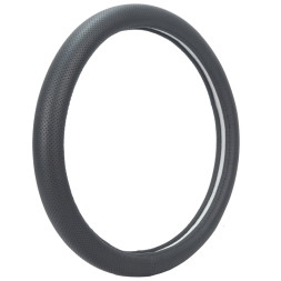 Оплетка на руль Carlife "Altea" М, Чёрный/Чёрный перфорированная