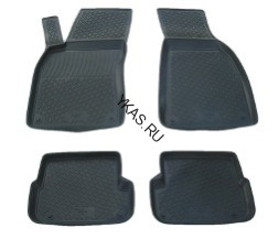 Коврики резиновые   Audi A6  2008-2011г. тэп.