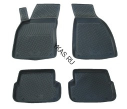 Коврики резиновые   Audi A6  2008-2011г. тэп.