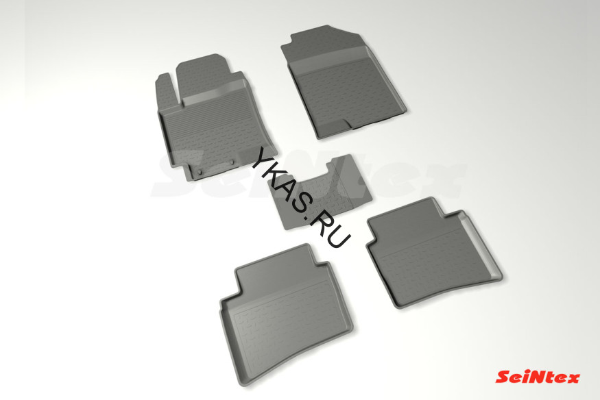 Коврики резиновые   Hyundai Solaris c 2017г.-/ Kia Rio IV c 2017г.-   БОРТ