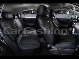 Чехлы  «5D» PREMIUM каркасные «BUFFALO PLUS» Чёрный/Чёрный/Чёрный  (утопл.подгол./экокожа/нубук)