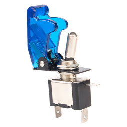 Тумблер 12V 20A (2 положения ON/OFF)  (синий переключатель)