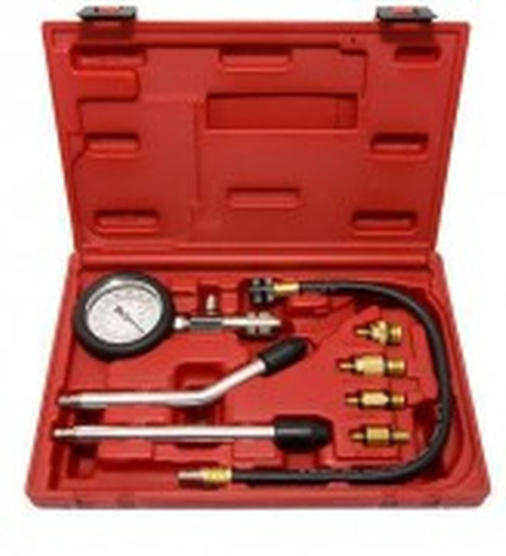 М5. Компрессометр для бензиновых двигателей, 8пр. в кейсе МА