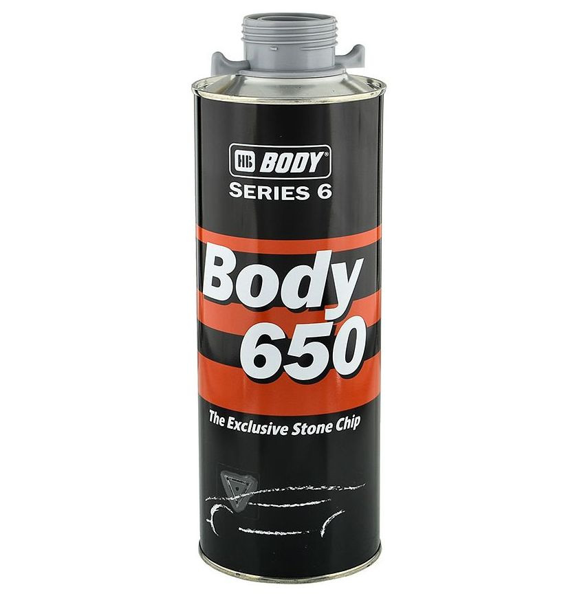 Антикор HB BODY 650 с шумопоглощающими и герметизирующими свойствами 1л. серый (под пистолет)