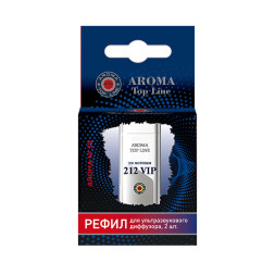 Осв.возд. AROMA Topline запаска для PREMIUM (РЕФИЛ) №39 Carolina Herrera 212VIP 2шт.