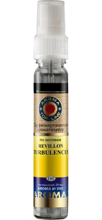 Осв.возд.  AROMA  Topline  Спрей Винтажная серия  №v05  Revillon Turbulences