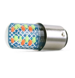 SOLAR  Свет-од  12V  T25  36 SMD  21/5W   BAY15d  RGB (многоцветная)