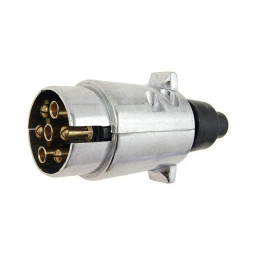 Разъем (розетка) фаркопа универс.папа металл (7 контактов)