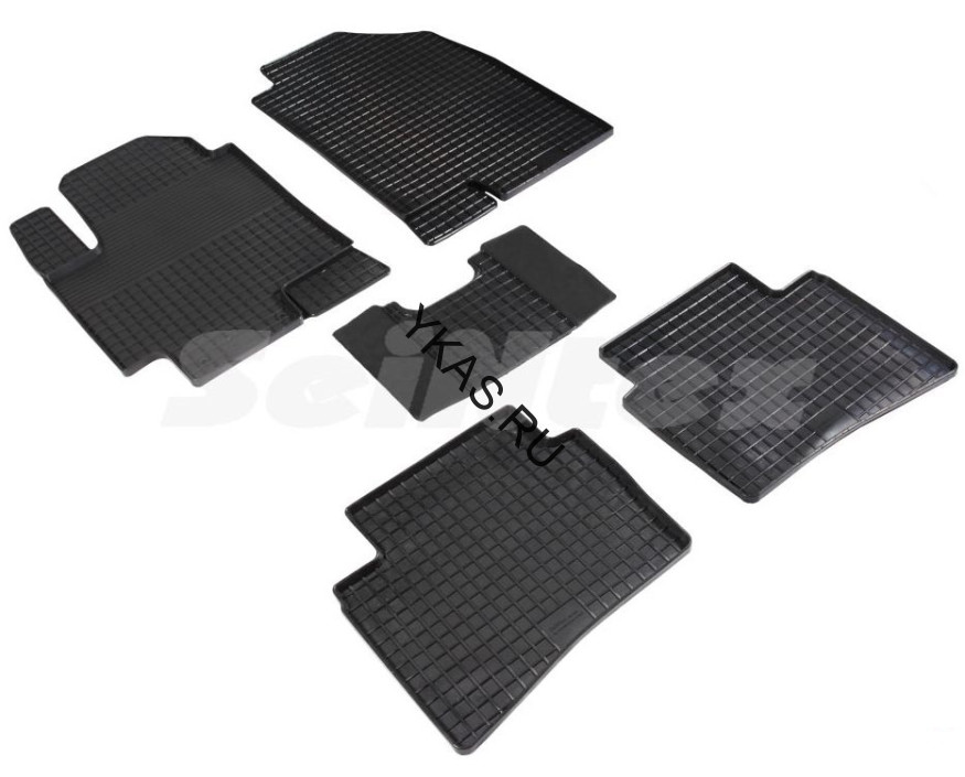 Коврики резиновые   Hyundai Solaris c 2017г.-/ Kia Rio IV c 2017г.-   СЕТКА
