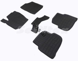Коврики резиновые VW Polo V 2019-2020г. БОРТ (стандарт)