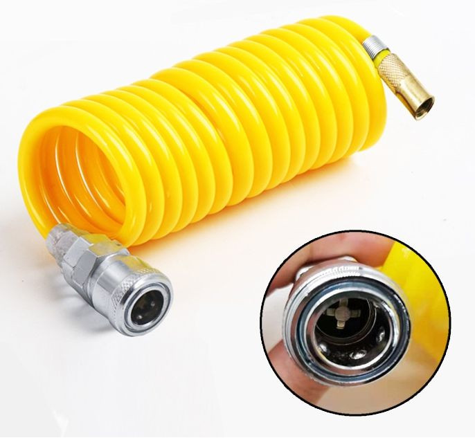 Шланг Carlife воздушный спиральный  3м.