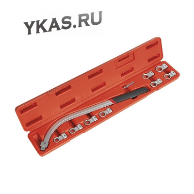 Набор ключей для натяжения ремня, 12-19 мм, кейс, 10 предметов _39429