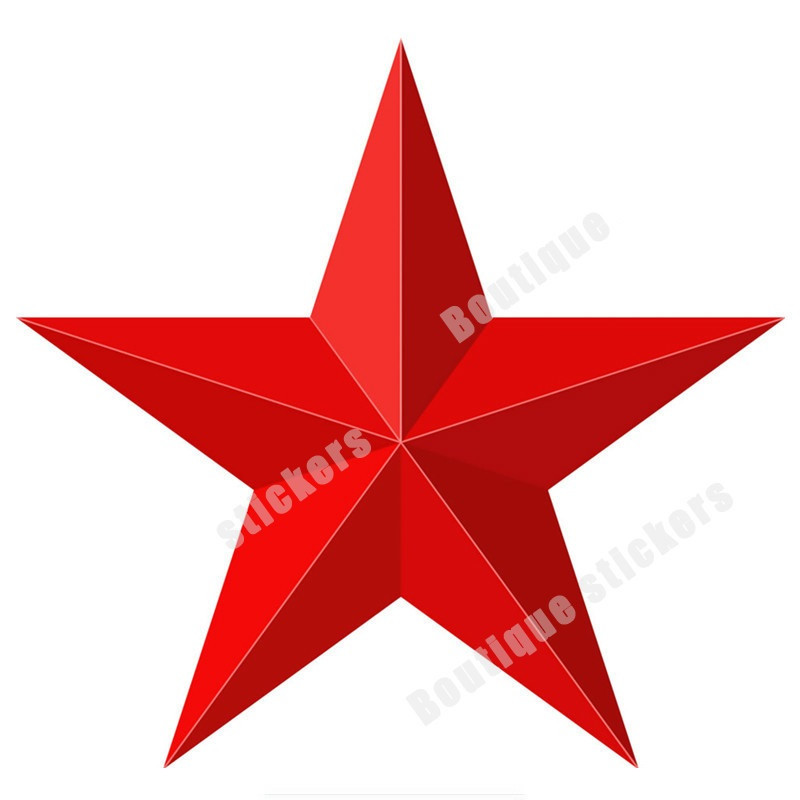 Наклейка советская "звезда"
