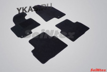 Коврики текстильн. Hyundai  ix 35 2010-2015г. /Sportage III 2010-2015г.  /компл.4шт./осн.резин.