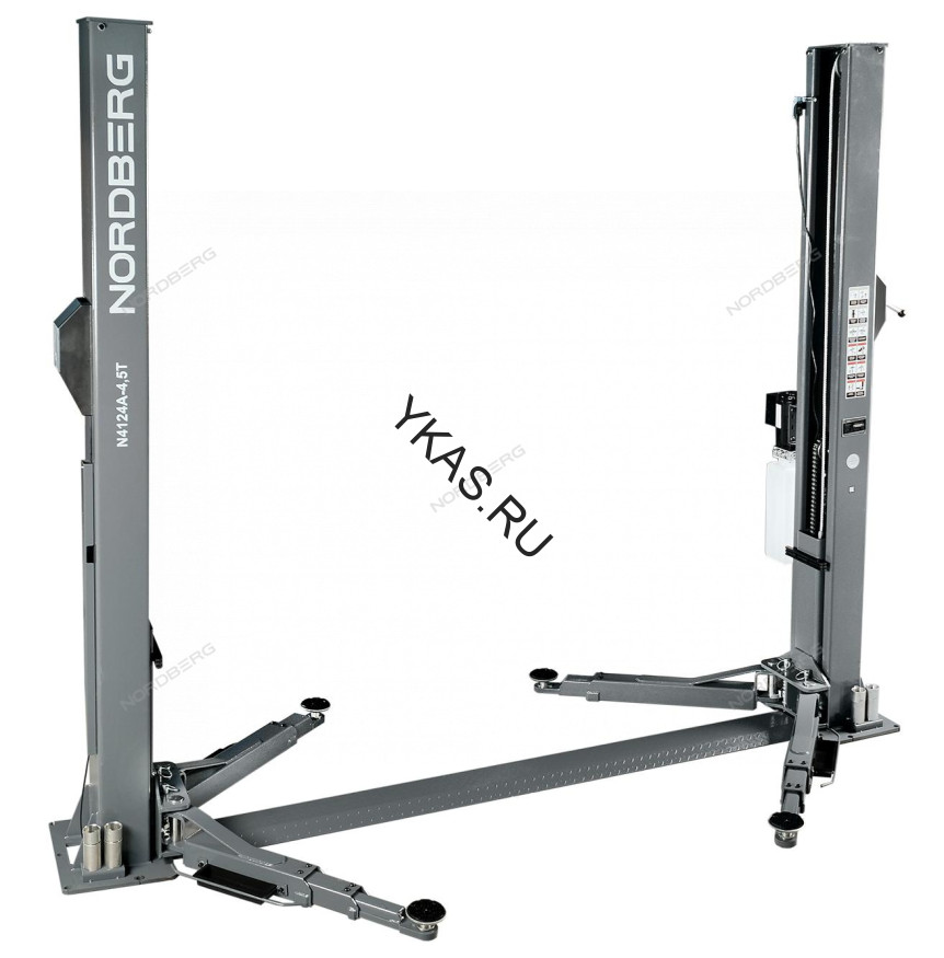 Двухстоечный подъемник NORDBERG N4124AM-4,5G с нижней синхронизацией