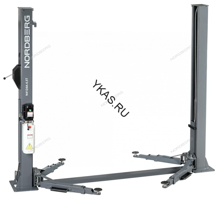 Двухстоечный подъемник NORDBERG N4124AM-4,5G с нижней синхронизацией