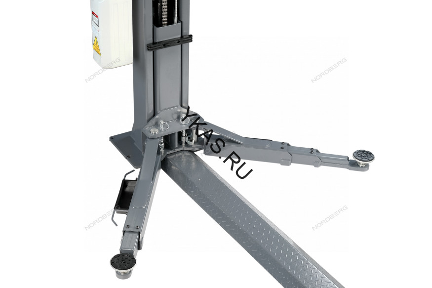 Двухстоечный подъемник NORDBERG N4124AM-4,5G с нижней синхронизацией