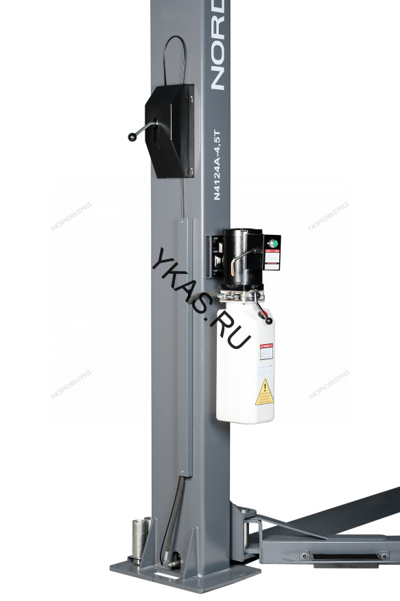 Двухстоечный подъемник NORDBERG N4124AM-4,5G с нижней синхронизацией