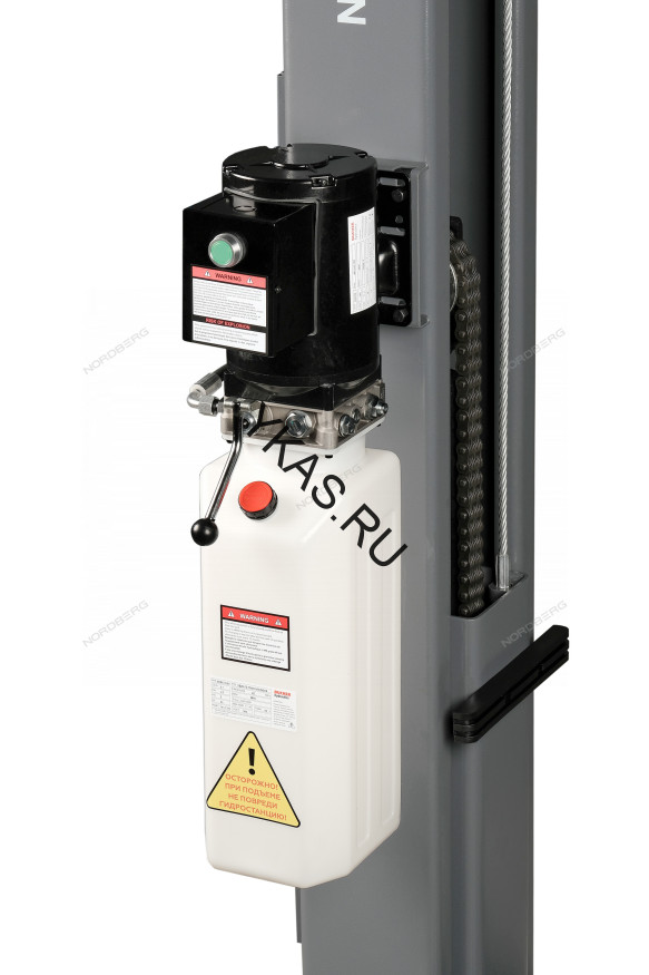 Двухстоечный подъемник NORDBERG N4124AM-4,5G с нижней синхронизацией
