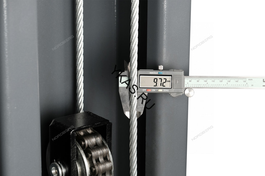 Двухстоечный подъемник NORDBERG N4124AM-4,5G с нижней синхронизацией