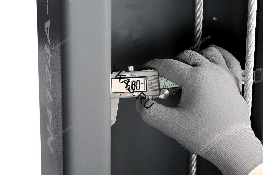 Двухстоечный подъемник NORDBERG N4124AM-4,5G с нижней синхронизацией