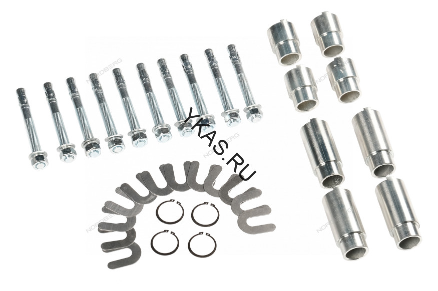 Двухстоечный подъемник NORDBERG N4124AM-4,5G с нижней синхронизацией