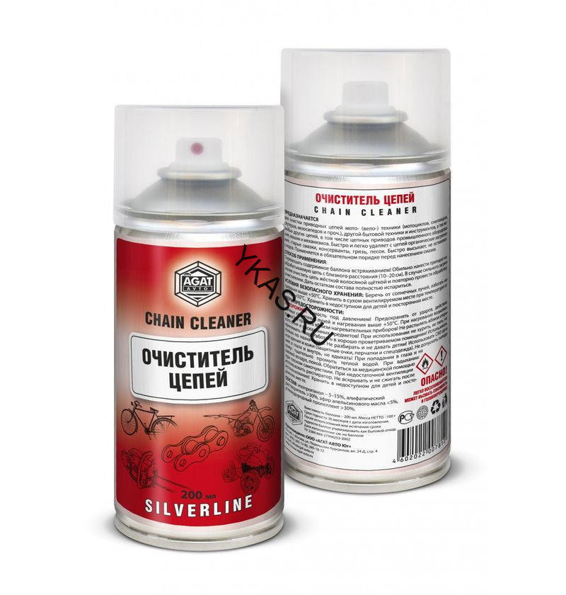 AGAT  SILVERLINE  Очиститель цепей   200мл