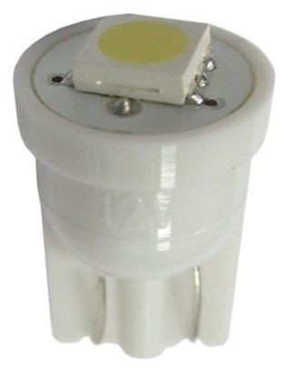 Маяк Cвет-од 12V  T10  1 SMD  5W   W2.1x9.5D   WHITE (уп.10шт)