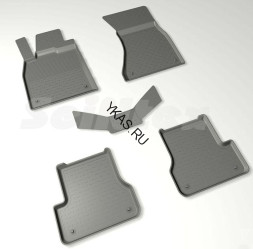 Коврики резиновые   Audi A6  2011-2018г. (C7)  БОРТ