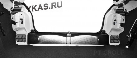 Накладка в проем багажника (ABS) RENAULT Logan 2014- предзаказ